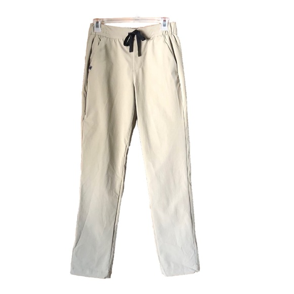 FIGS Technical Collection Drawstring Straight Scrub Pants - XS - Picture 1 of 12